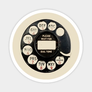 To Call Toll Points Dial Operator Magnet